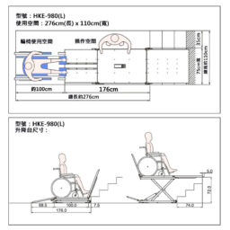 輪椅升降台