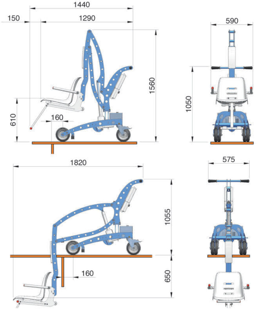 輪椅王泳池移位機 Mobile pool Lift