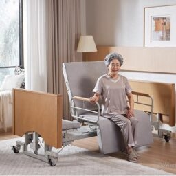 Rehabilition bed with sit up position