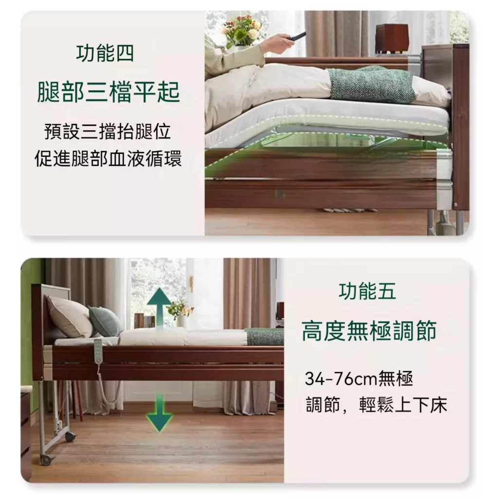 一張床的圖片，上面有中文文字。