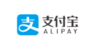 支付寶的標誌，一家專門從事網路相關服務和產品以及人工智慧的中國跨國科技公司。