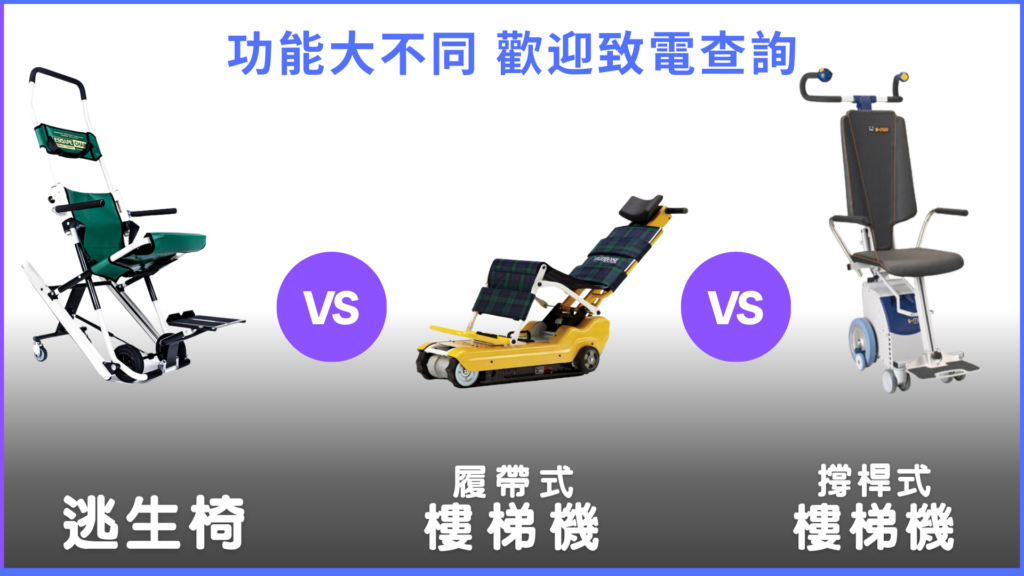 不同樓梯機功能差別甚大